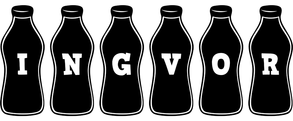 Ingvor bottle logo