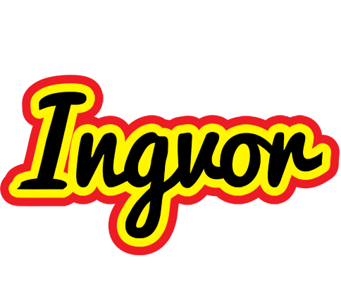 Ingvor flaming logo