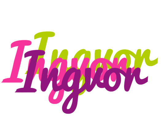 Ingvor flowers logo