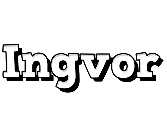 Ingvor snowing logo
