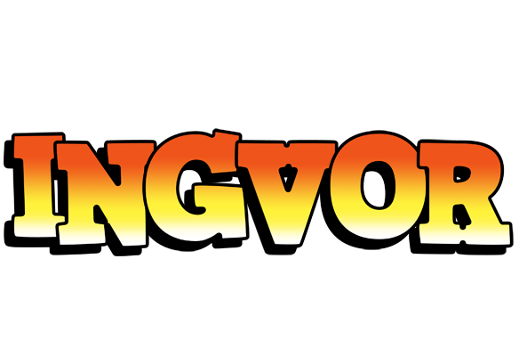 Ingvor sunset logo