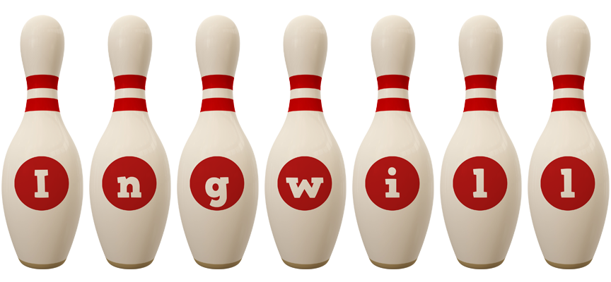 Ingwill bowling-pin logo