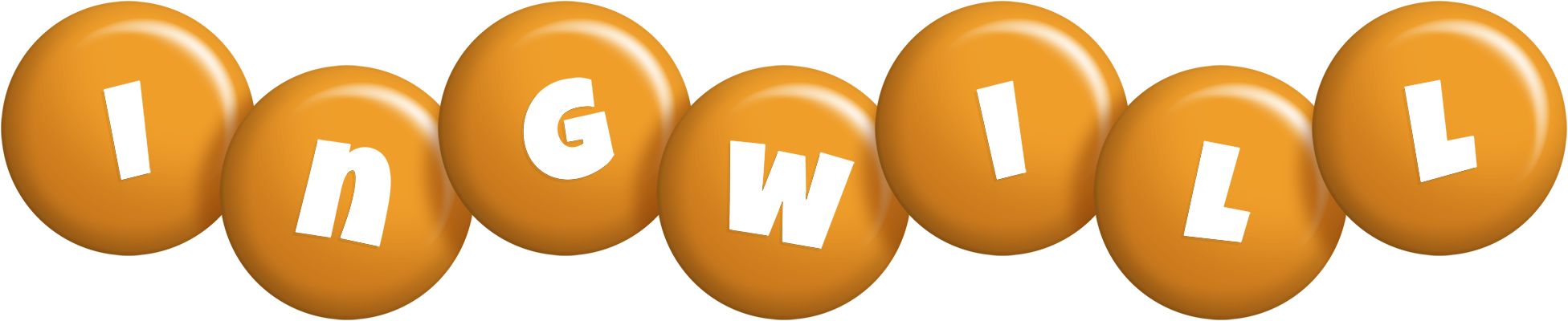 Ingwill candy-orange logo