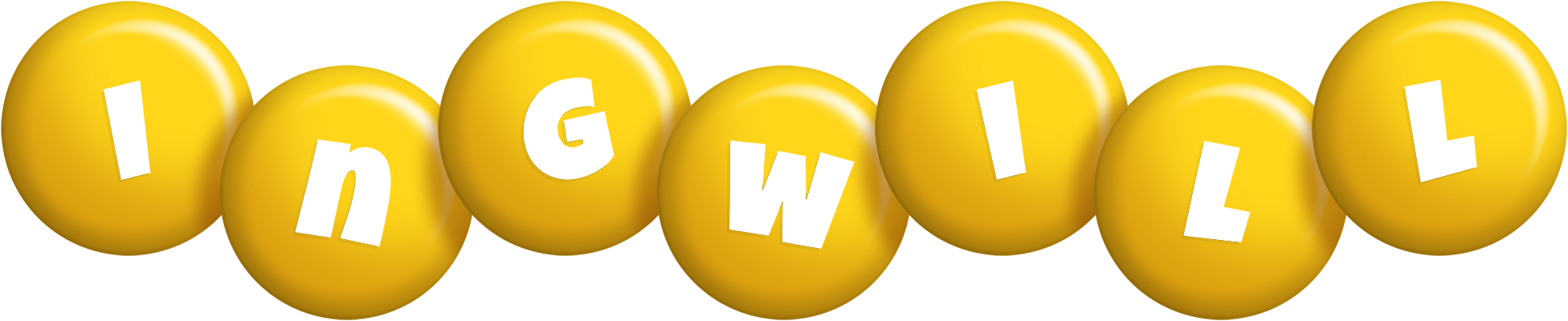 Ingwill candy-yellow logo