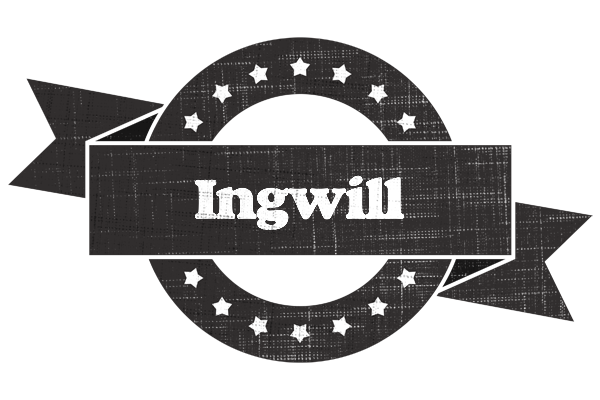 Ingwill grunge logo