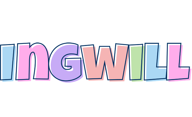 Ingwill pastel logo