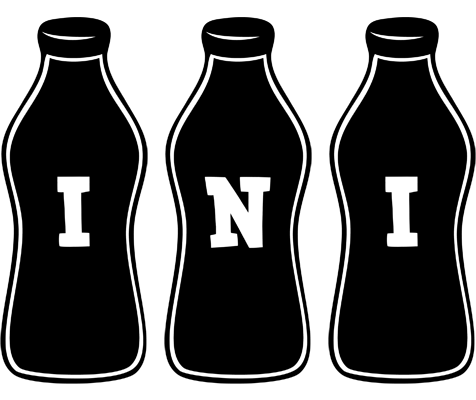 Ini bottle logo