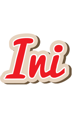 Ini chocolate logo