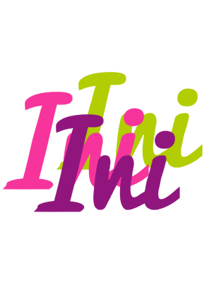 Ini flowers logo
