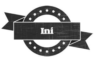 Ini grunge logo