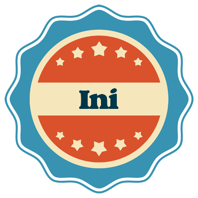Ini labels logo