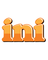 Ini orange logo