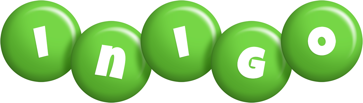 Inigo candy-green logo