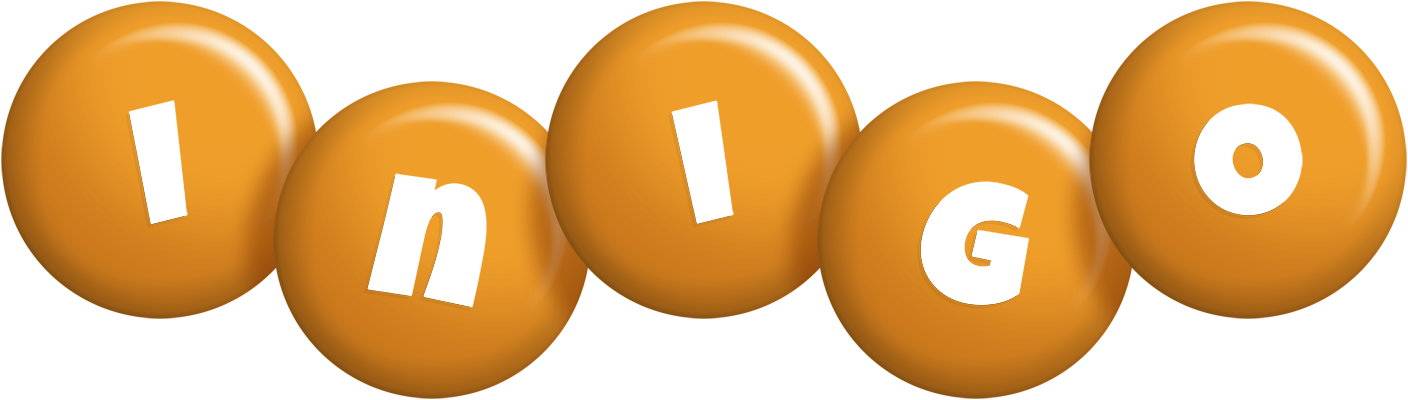 Inigo candy-orange logo