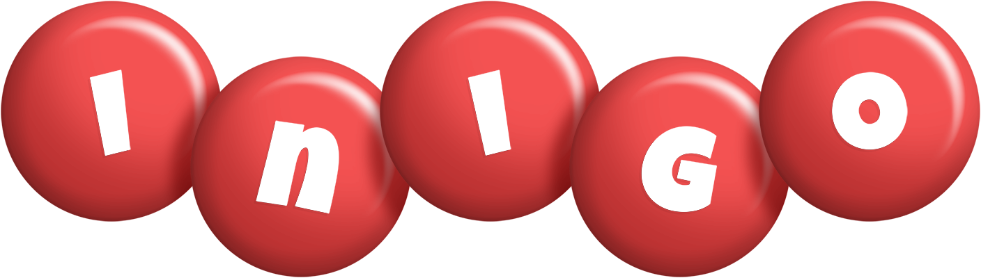 Inigo candy-red logo
