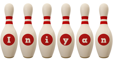 Iniyan bowling-pin logo