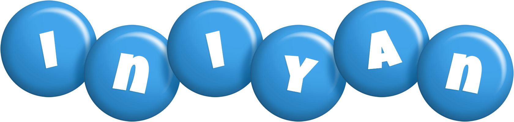 Iniyan candy-blue logo