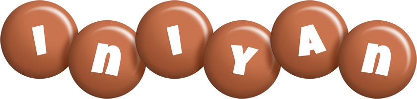 Iniyan candy-brown logo