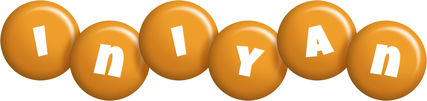 Iniyan candy-orange logo