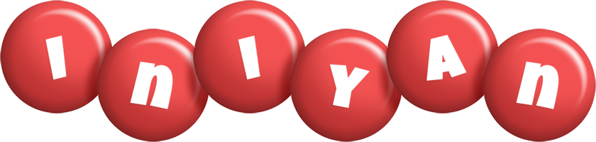Iniyan candy-red logo