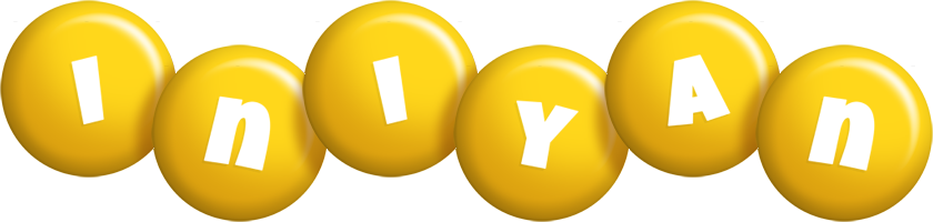 Iniyan candy-yellow logo