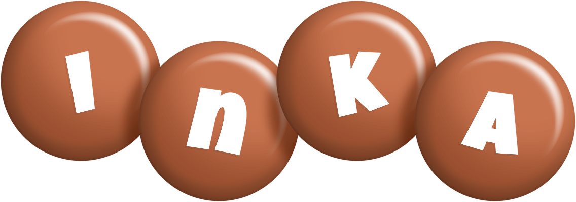 Inka candy-brown logo