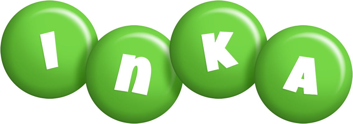 Inka candy-green logo