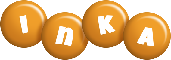 Inka candy-orange logo