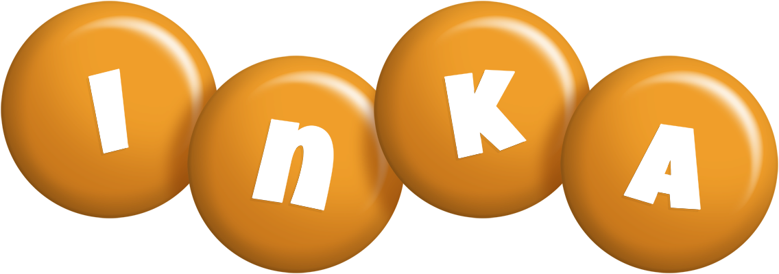 Inka candy-orange logo