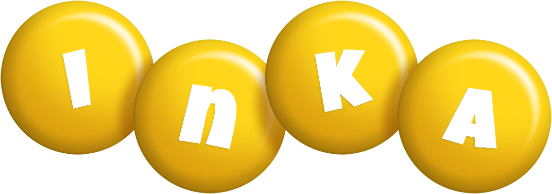 Inka candy-yellow logo