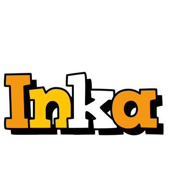 Inka cartoon logo