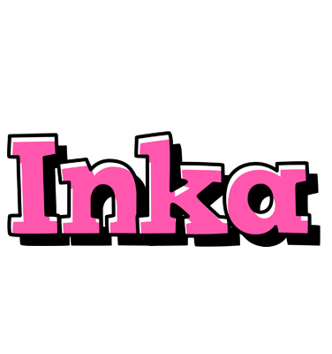 Inka girlish logo