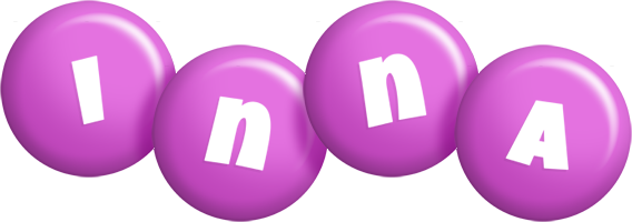 Inna candy-purple logo