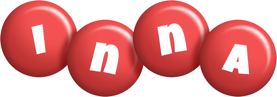 Inna candy-red logo
