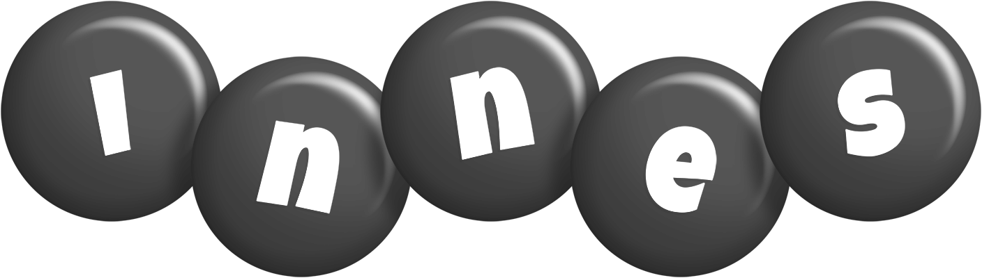 Innes candy-black logo