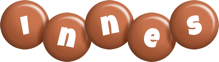 Innes candy-brown logo