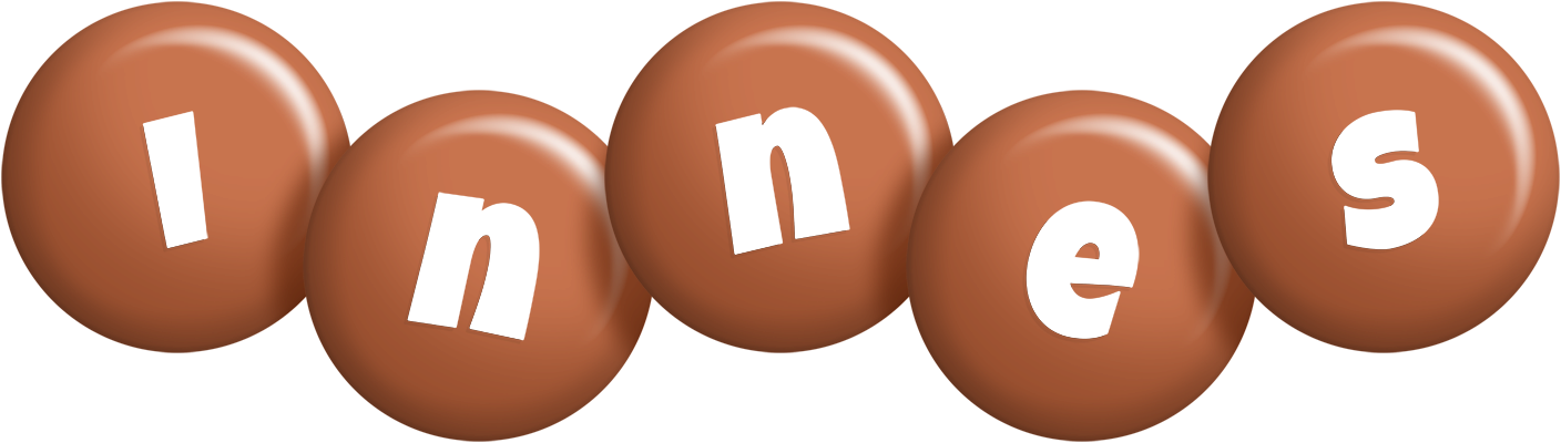 Innes candy-brown logo