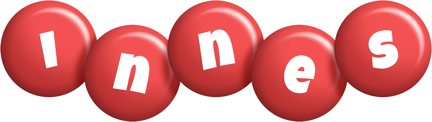 Innes candy-red logo