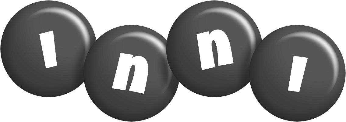 Inni candy-black logo