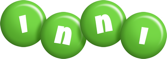 Inni candy-green logo