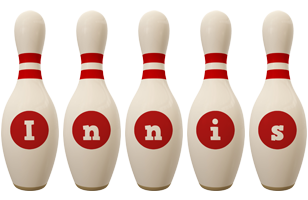 Innis bowling-pin logo