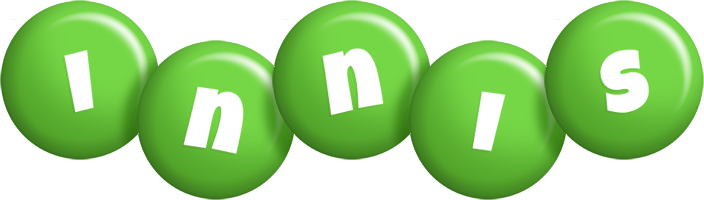 Innis candy-green logo