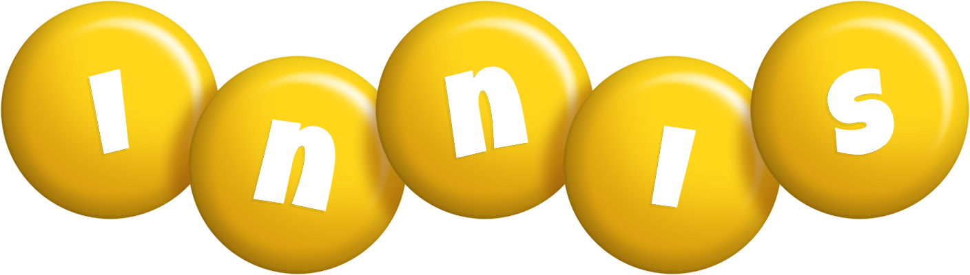 Innis candy-yellow logo