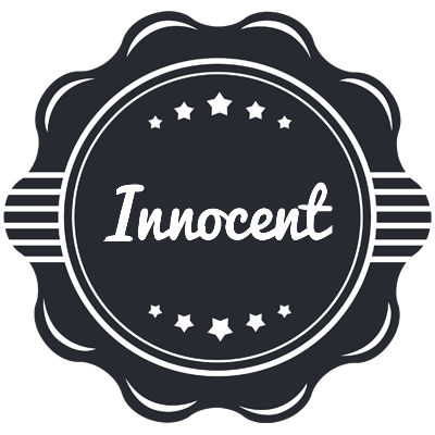 Innocent badge logo