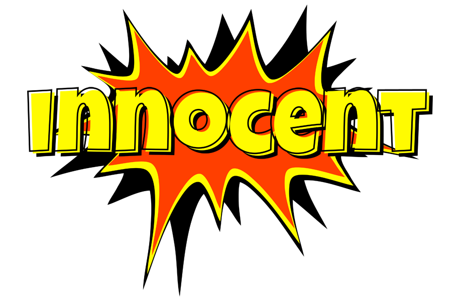 Innocent bazinga logo
