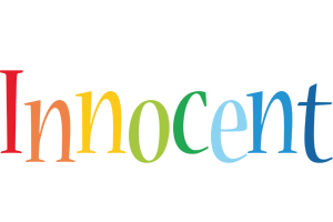 Innocent birthday logo