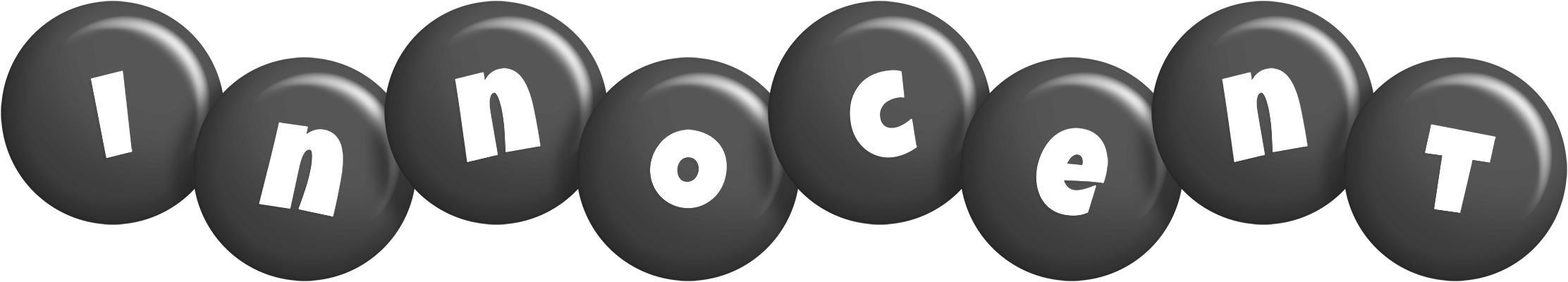 Innocent candy-black logo