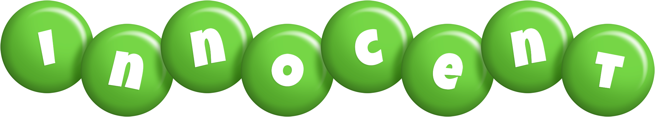 Innocent candy-green logo