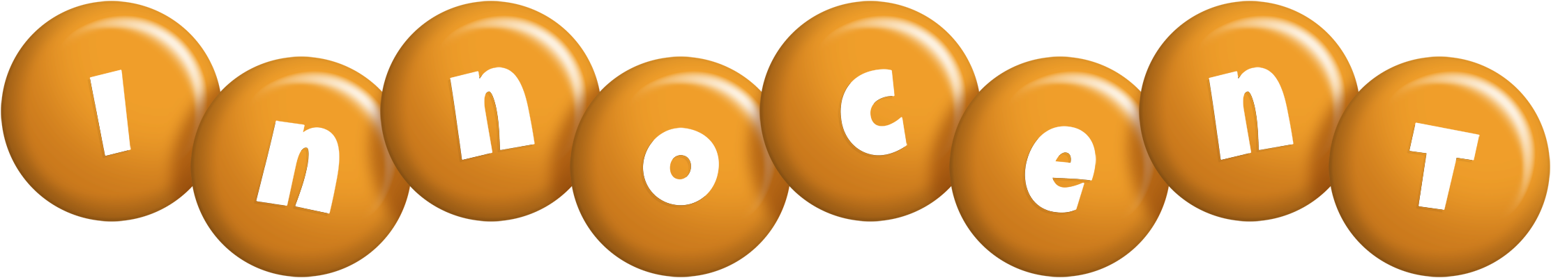 Innocent candy-orange logo