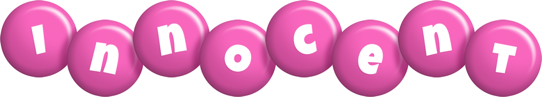 Innocent candy-pink logo